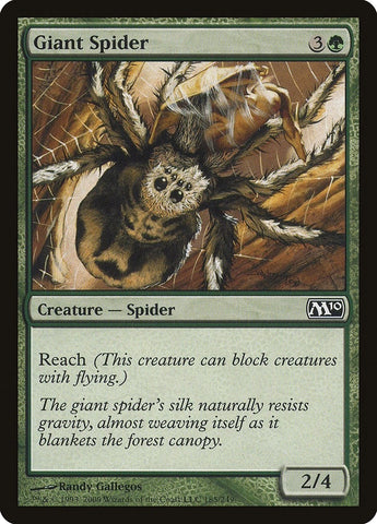 Image for Giant Spider (185) [Magic 2010 (M10)]