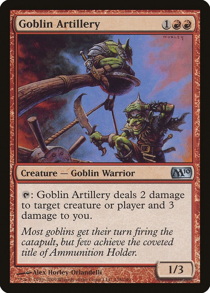 Image for Goblin Artillery (138) [Magic 2010 (M10)]
