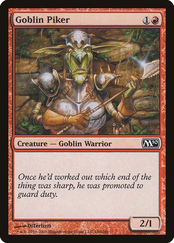 Image for Goblin Piker (140) [Magic 2010 (M10)]
