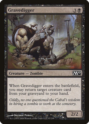 Image for Gravedigger (97) [Magic 2010 (M10)]