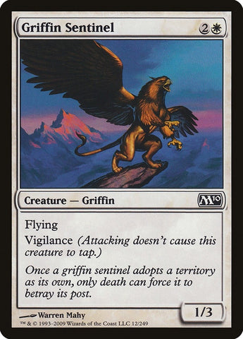 Image for Griffin Sentinel (12) [Magic 2010 (M10)]
