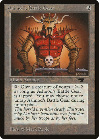 Image for Ashnod's Battle Gear [Antiquities]