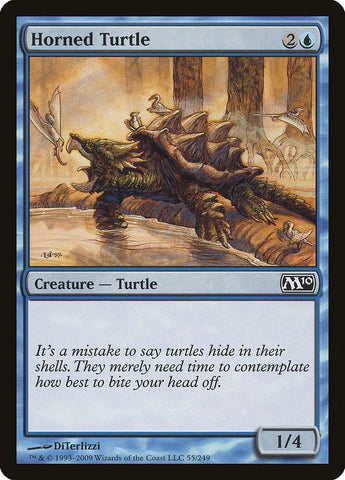 Image for Horned Turtle (55) [Magic 2010 (M10)]