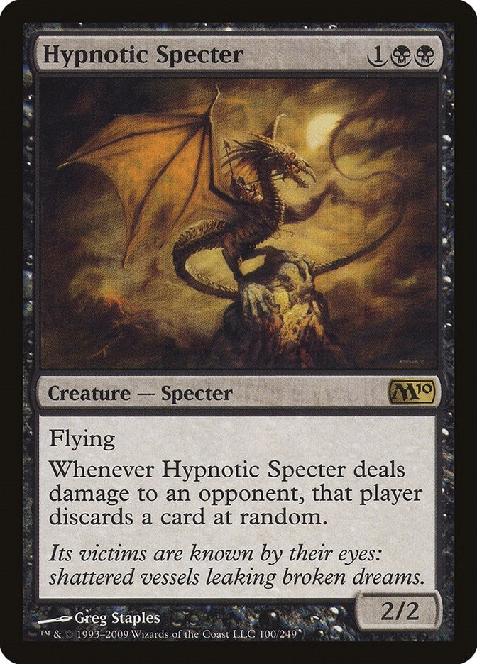 Image for Hypnotic Specter (100) [Magic 2010 (M10)]