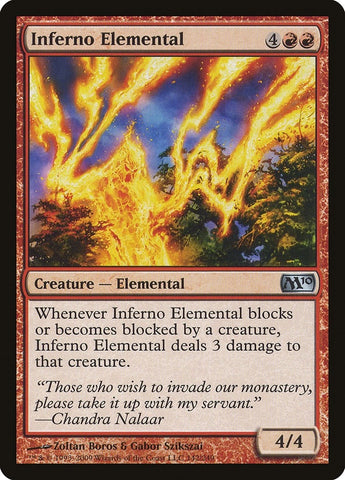 Image for Inferno Elemental (142) [Magic 2010 (M10)]