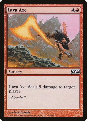 Image for Lava Axe (145) [Magic 2010 (M10)]
