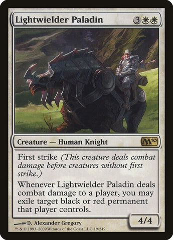 Image for Lightwielder Paladin (19) [Magic 2010 (M10)]