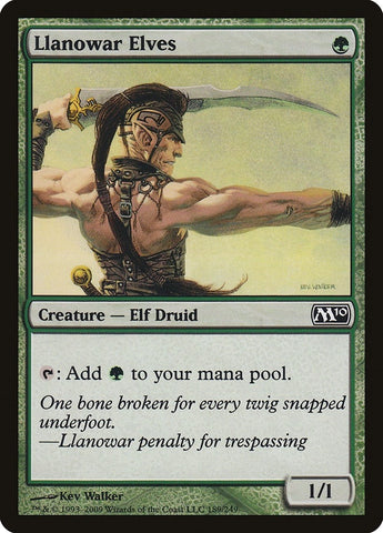 Image for Llanowar Elves (189) [Magic 2010 (M10)]