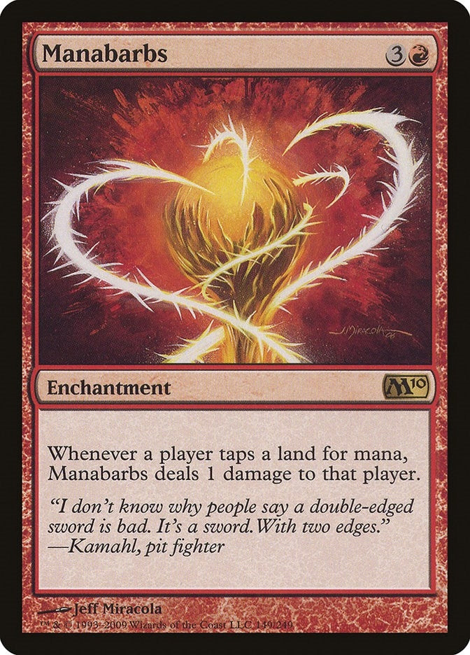 Image for Manabarbs (149) [Magic 2010 (M10)]