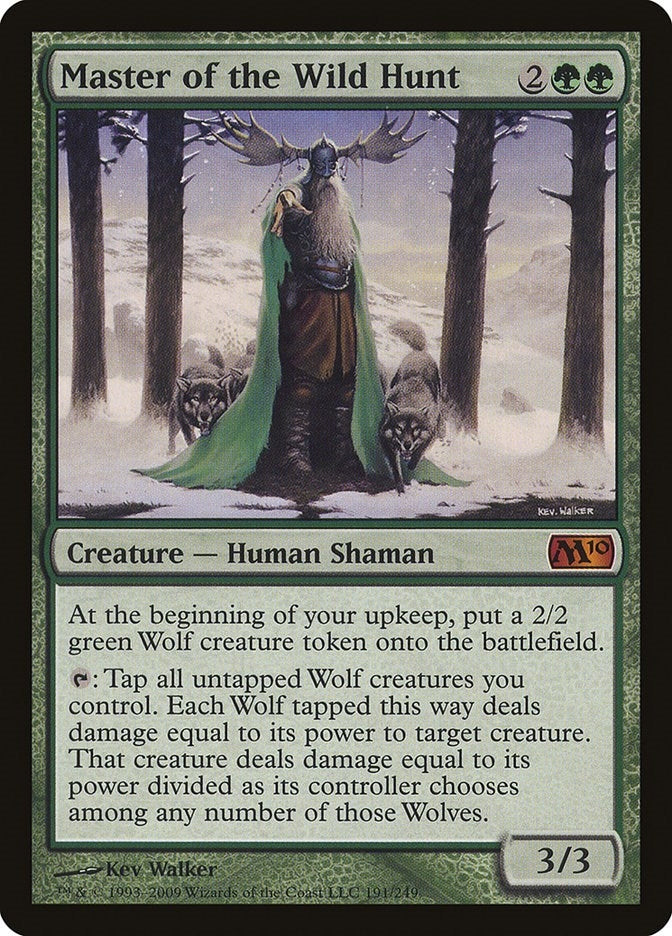 Image for Master of the Wild Hunt (191) [Magic 2010 (M10)]
