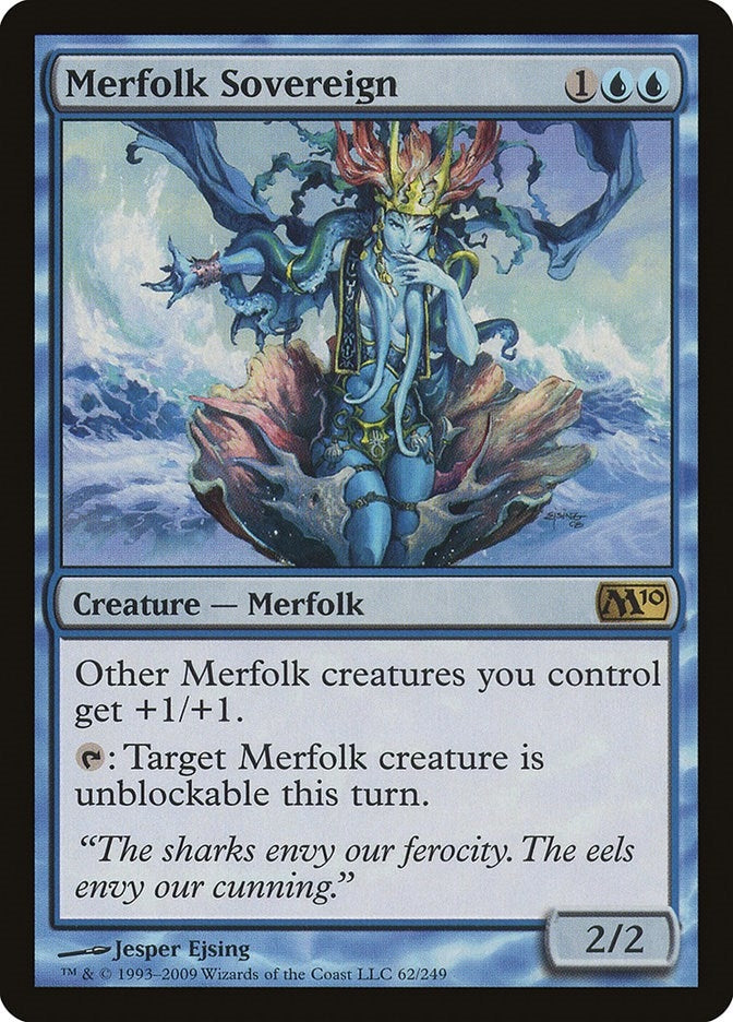Image for Merfolk Sovereign (62) [Magic 2010 (M10)]