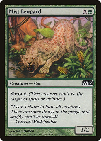 Image for Mist Leopard (193) [Magic 2010 (M10)]