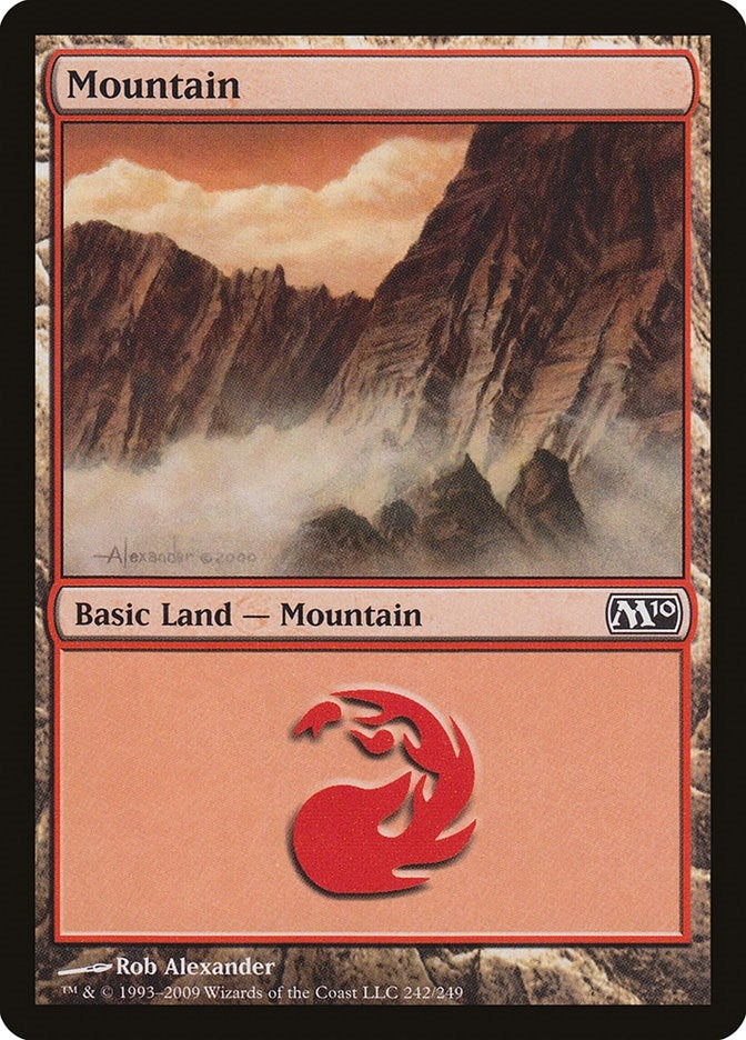 Image for Mountain (242) (242) [Magic 2010 (M10)]