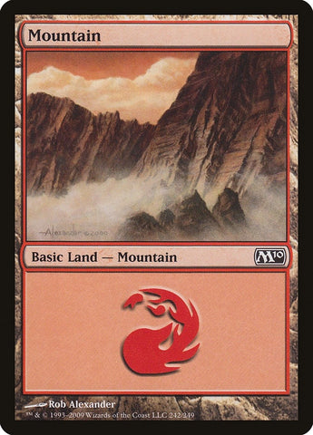 Image for Mountain (242) (242) [Magic 2010 (M10)]