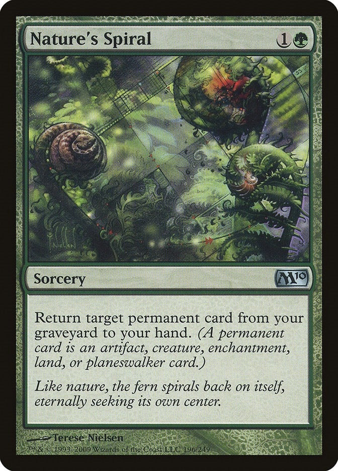 Image for Nature's Spiral (196) [Magic 2010 (M10)]