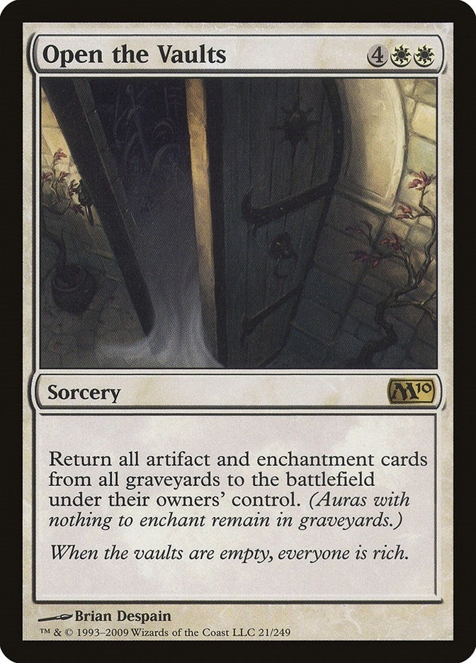 Image for Open the Vaults (21) [Magic 2010 (M10)]