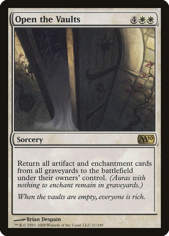 Image for Open the Vaults (21) [Magic 2010 (M10)]