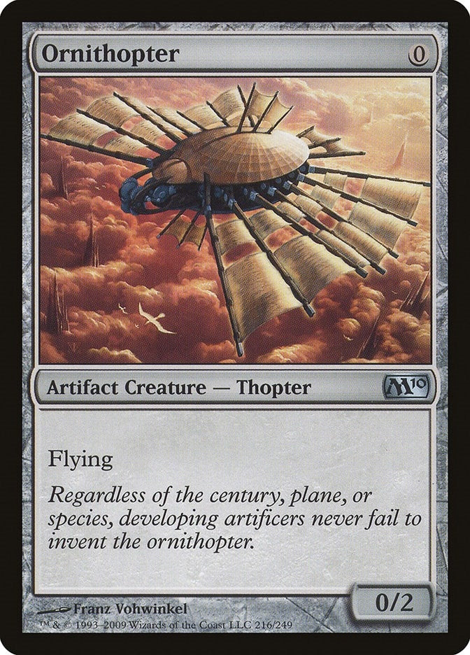 Image for Ornithopter (216) [Magic 2010 (M10)]