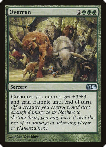 Image for Overrun (198) [Magic 2010 (M10)]
