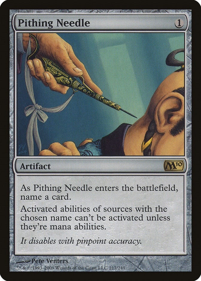 Image for Pithing Needle (217) [Magic 2010 (M10)]