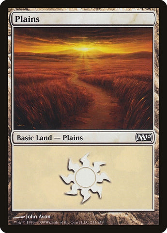 Image for Plains (231) (231) [Magic 2010 (M10)]