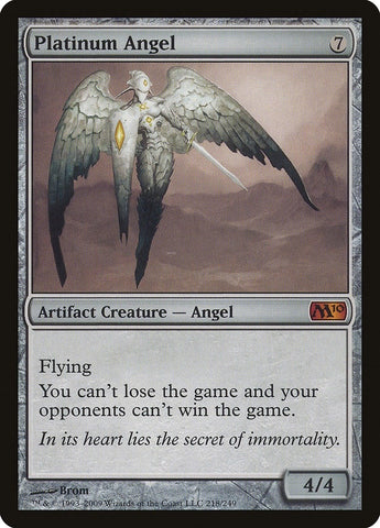 Image for Platinum Angel (218) - Magic: The Gathering