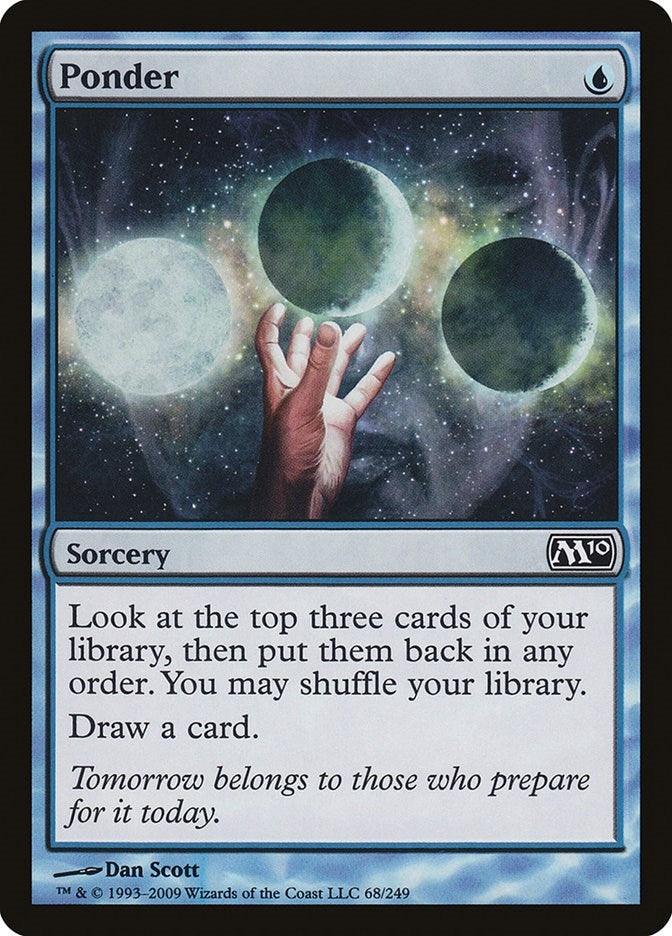 Image for Ponder (68) [Magic 2010 (M10)]