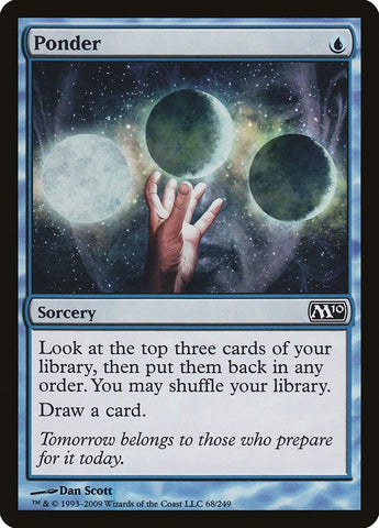 Image for Ponder (68) [Magic 2010 (M10)]