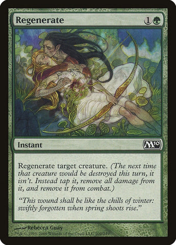 Image for Regenerate (202) [Magic 2010 (M10)]