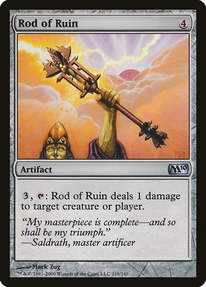 Image for Rod of Ruin (219) [Magic 2010 (M10)]