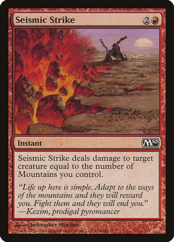 Image for Seismic Strike (154) [Magic 2010 (M10)]