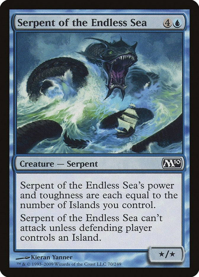 Image for Serpent of the Endless Sea (70) [Magic 2010 (M10)]