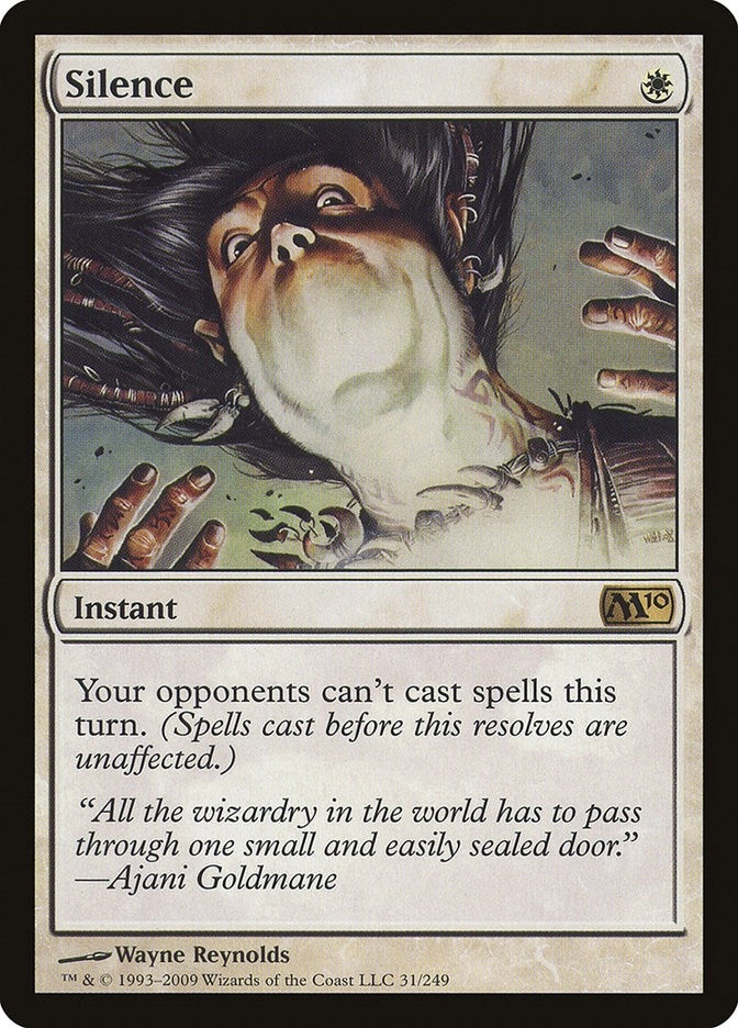 Image for Silence (31) - Magic: The Gathering