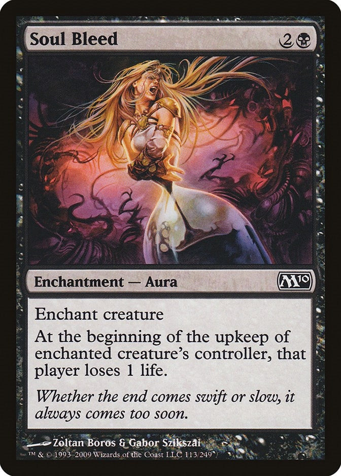 Image for Soul Bleed (113) [Magic 2010 (M10)]