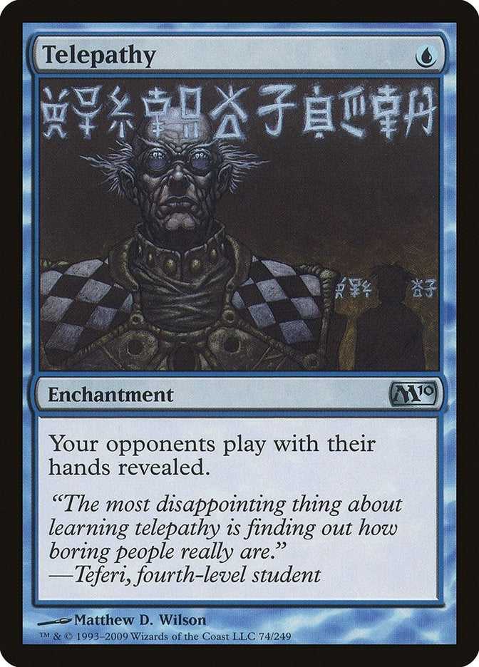 Image for Telepathy (74) [Magic 2010 (M10)]