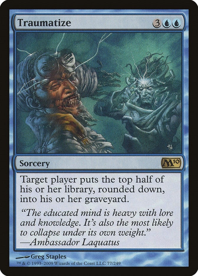 Image for Traumatize (77) - Magic: The Gathering