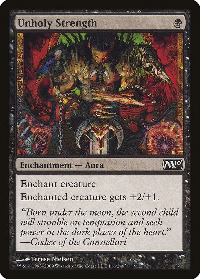Image for Unholy Strength (116) [Magic 2010 (M10)]