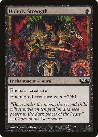 Image for Unholy Strength (116) [Magic 2010 (M10)]