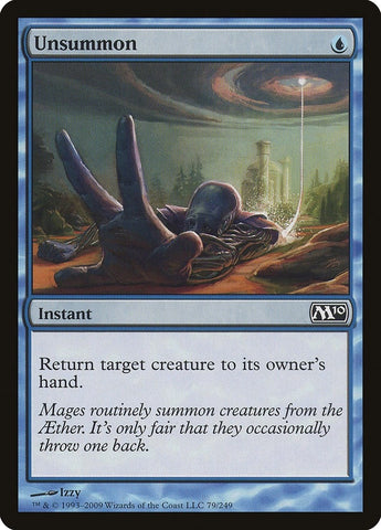 Image for Unsummon (79) [Magic 2010 (M10)]