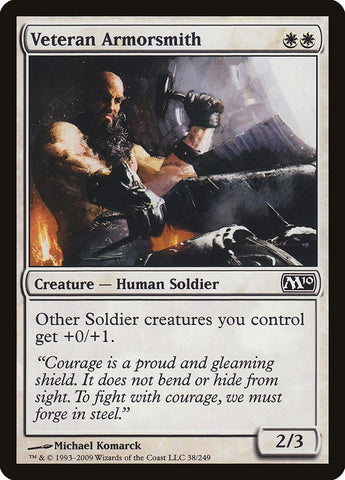 Image for Veteran Armorsmith (38) [Magic 2010 (M10)]