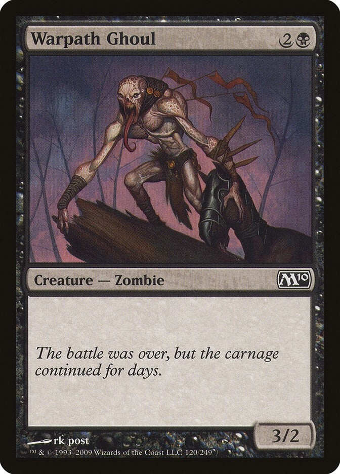 Image for Warpath Ghoul (120) [Magic 2010 (M10)]