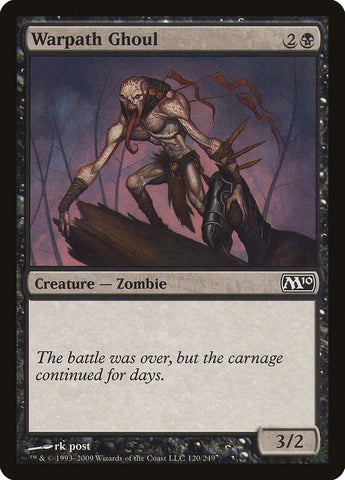 Image for Warpath Ghoul (120) [Magic 2010 (M10)]