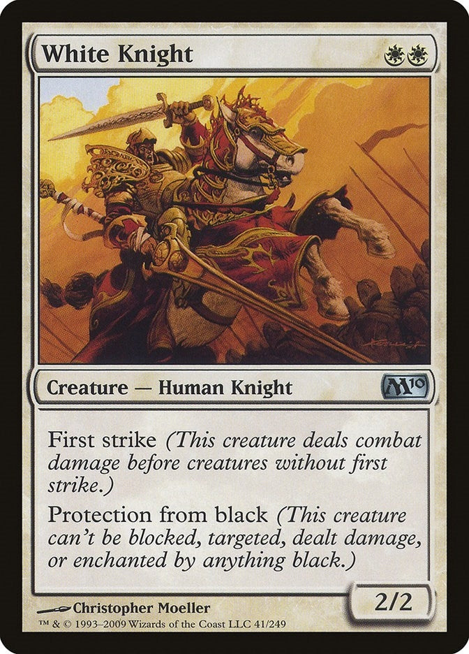 Image for White Knight (41) [Magic 2010 (M10)]