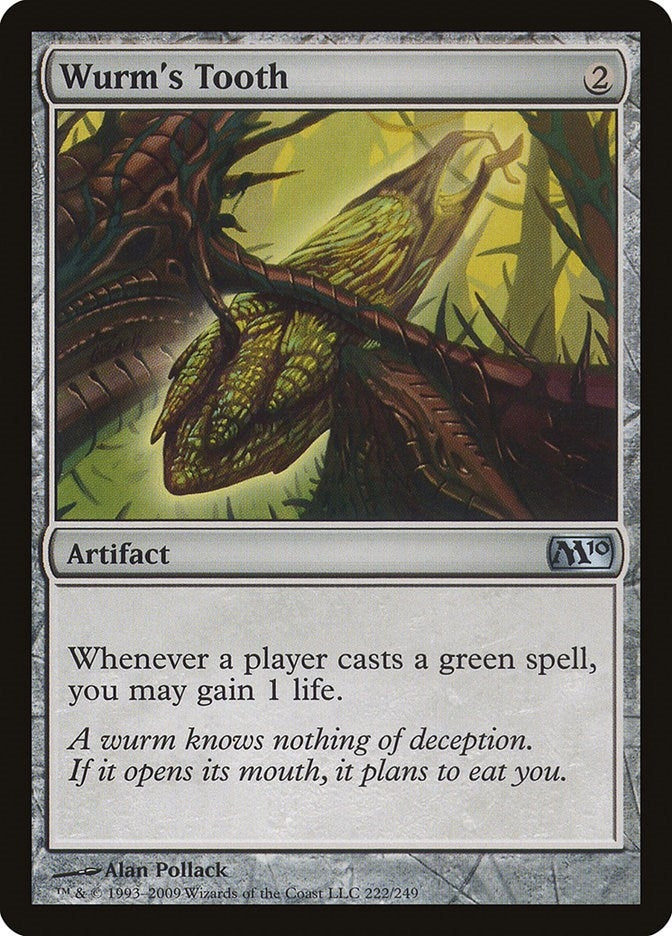 Image for Wurm's Tooth (222) [Magic 2010 (M10)]
