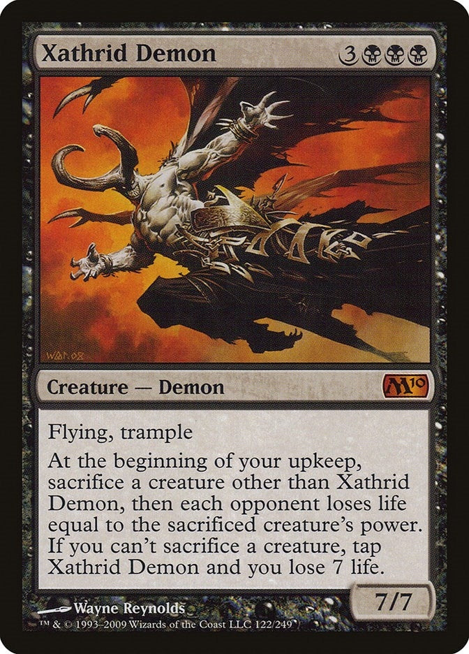 Image for Xathrid Demon (122) [Magic 2010 (M10)]