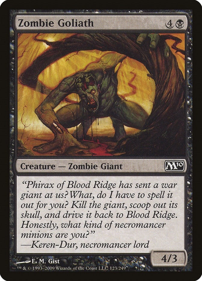 Image for Zombie Goliath (123) [Magic 2010 (M10)]