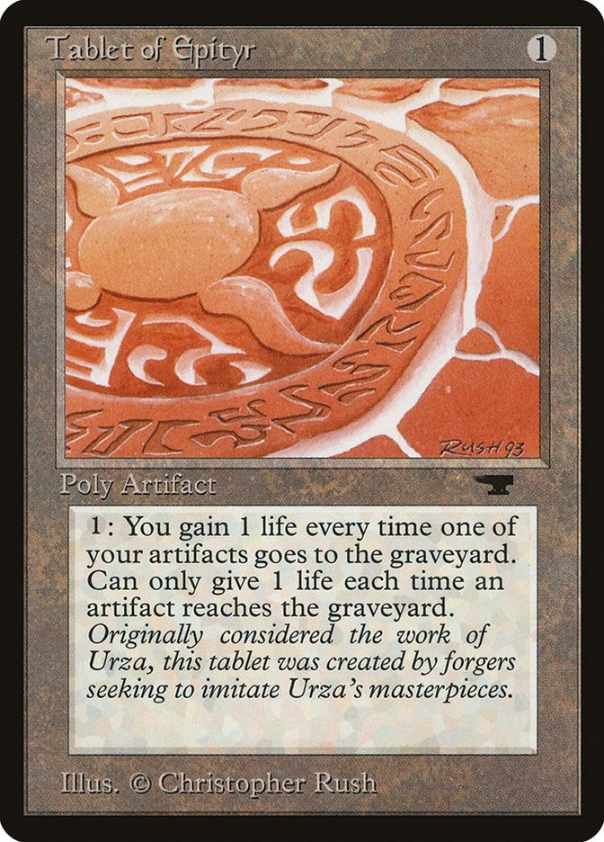 Image for Tablet of Epityr [Antiquities]