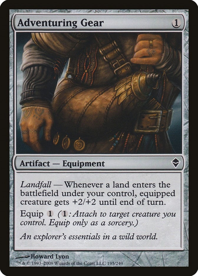 Image for Adventuring Gear (195) [Zendikar]