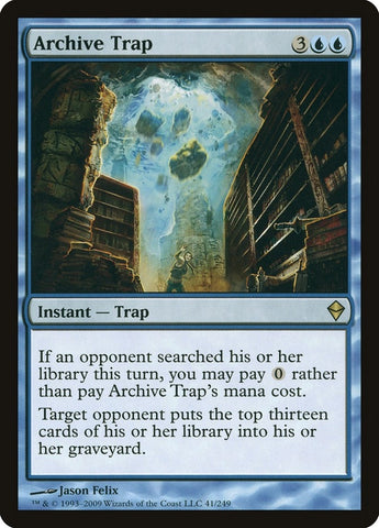 Image for Archive Trap (41) [Zendikar]