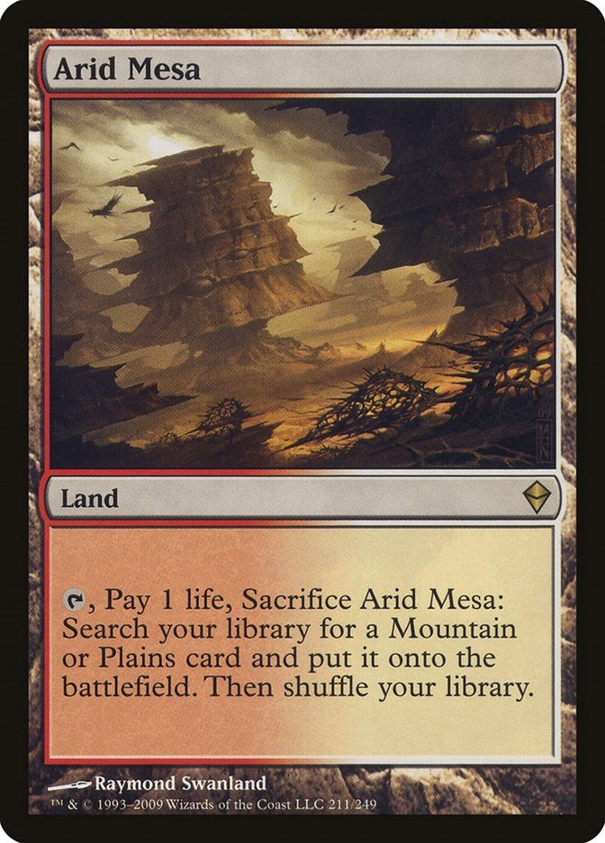 Image for Arid Mesa (211) [Zendikar]
